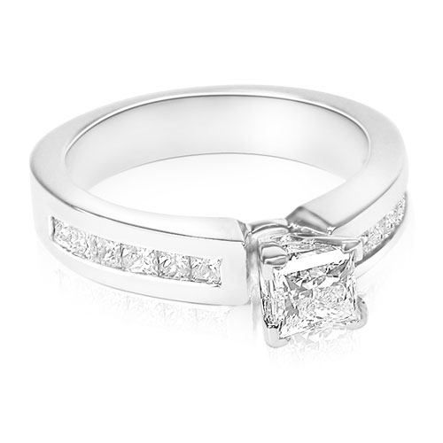 ... clearance engagement ring 1 25ct princess cut diamonds engagement ring